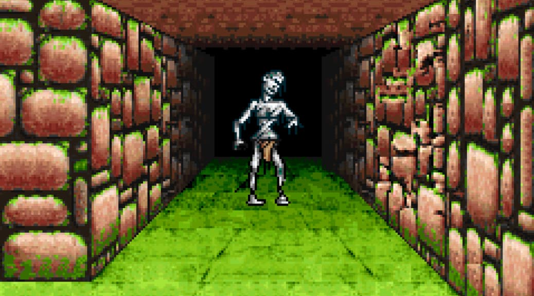 Dungeon Escape GBA game screenshot concept